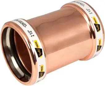 Apollo 10061932 Valves 2-1/2-Inch C x C Copper Coupling without Stop