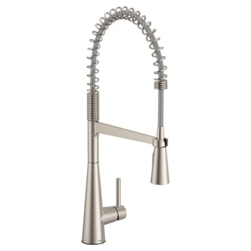 Moen 5925SRS Sleek Single Handle Pull Down Kitchen Faucet in Spot Resist Stainless