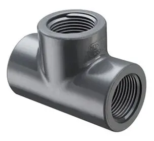 Spears 805-010 PVC Tee Fitting Schedule 80 1 Inch Replacement MPN