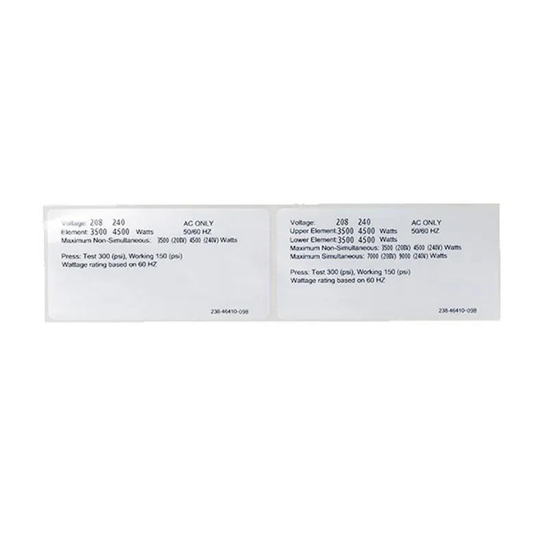 Bradford White 4154640908 ElectriFLEX LD 4 kW 240V/3 kW 208V Conversion Kit