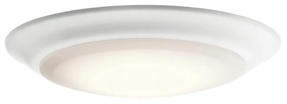 Kichler Lighting 43846WHLED27 Downlight Gen I 2700K 15W 1-Light Ceiling Light Fixture in White
