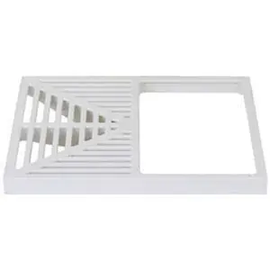 Sioux Chief 861-51 1/2 Grate Only PVC For Square Max
