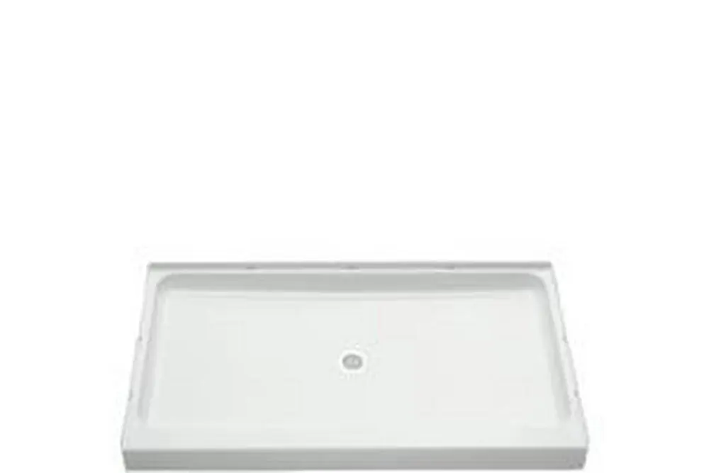 Sterling 72131100-0 Ensemble 60 in x 34 in Shower Base with Center Drain