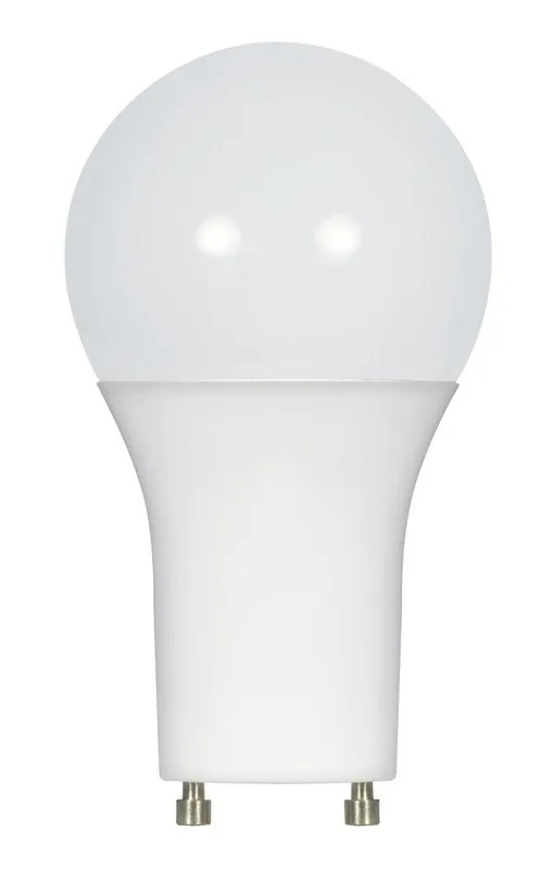 SATCO S9708 10W A19 LED Bulb GU24 Base 3000 Kelvin 220 Degree Dimmable 120V
