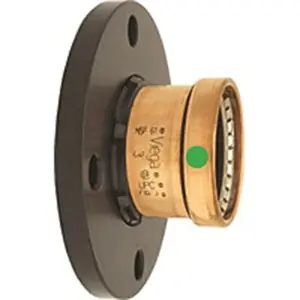 Apollo Valves 10061736 ProPress XL-C 0959.5XL Copper 2-Piece Adapter Flange 4 in
