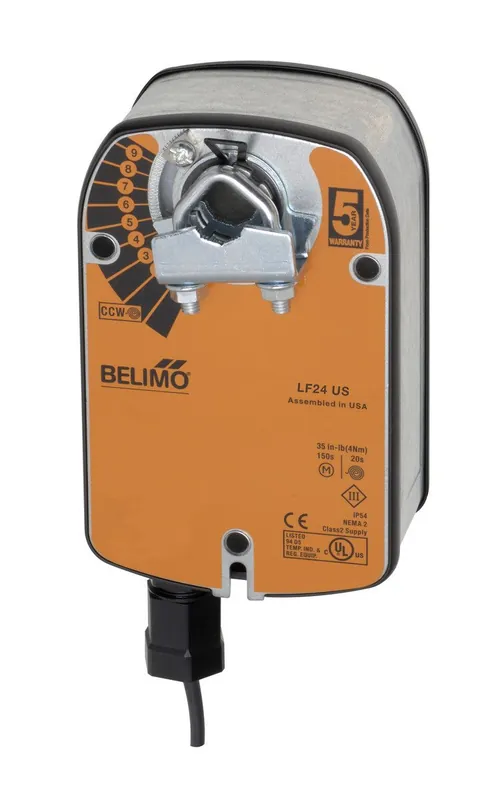 Belimo LF24-MFT US Direct Coupled Actuator 35 in-lb