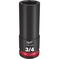 Milwaukee 49-66-6226 SHOCKWAVE Impact Duty 1/2 Drive 3/4 Deep 6 Point Socket