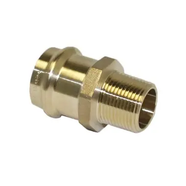 Apollo 10075838 804R Male Reducing Adapter Lead Free Brass 1/2x3/4