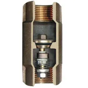 Simmons 501SB Silicon Bronze Swing Check Valve 1/2 in FNPT