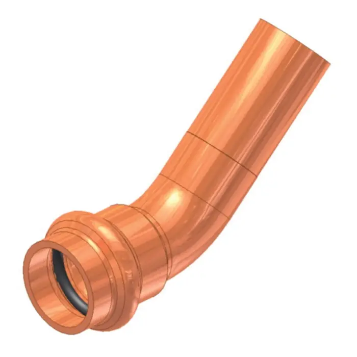 Elkhart 10075086 ApolloPress 806-2 Copper 45 deg Small Diameter Street Elbow 1-1/2 in Replacement MPN