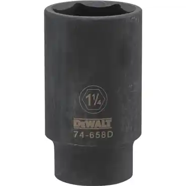 DeWalt DWMT74658OSP 1/2 In Drive Silver Impact Socket
