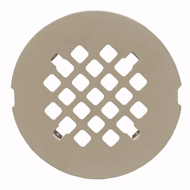 Jones Stephens D4005BN Round Snap-In Strainer in Brushed Nickel