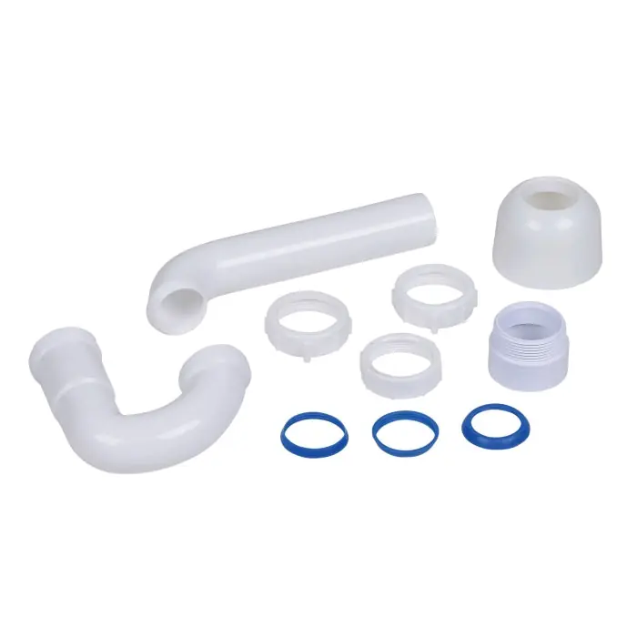 Oatey P9704DFB Tubular P-Trap with PVC Adapter 1-1/2 in