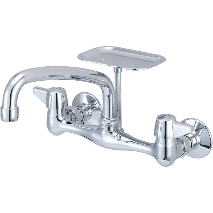 Central Brass 0048-TA1 Kitchen Sink Faucet 1.5 gpm Polished Chrome