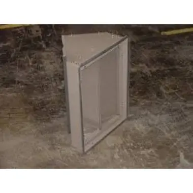 York 1RD0410 Barometric Relief Air Damper 14 in
