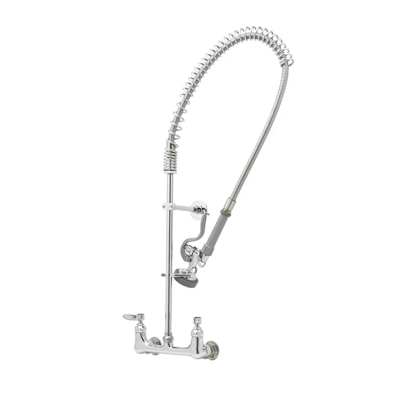 T&S Brass B-0133-BM EasyInstall Pre-Rinse Faucet Wall Mount Base 8 Centers