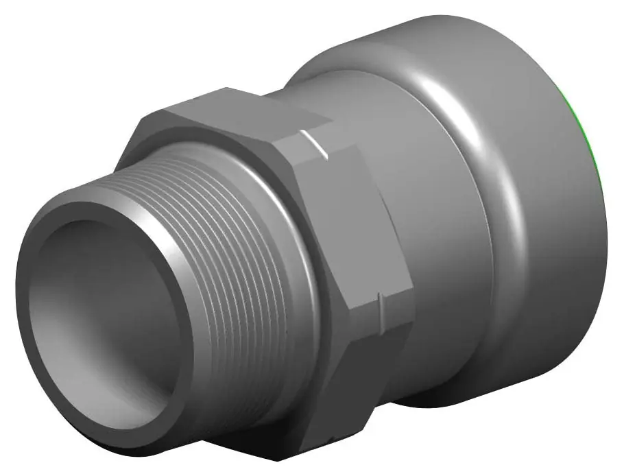 Apollo PWR7482081 PowerPress PWR7482081 1/2 inch x 1/2 inch Press x MPT