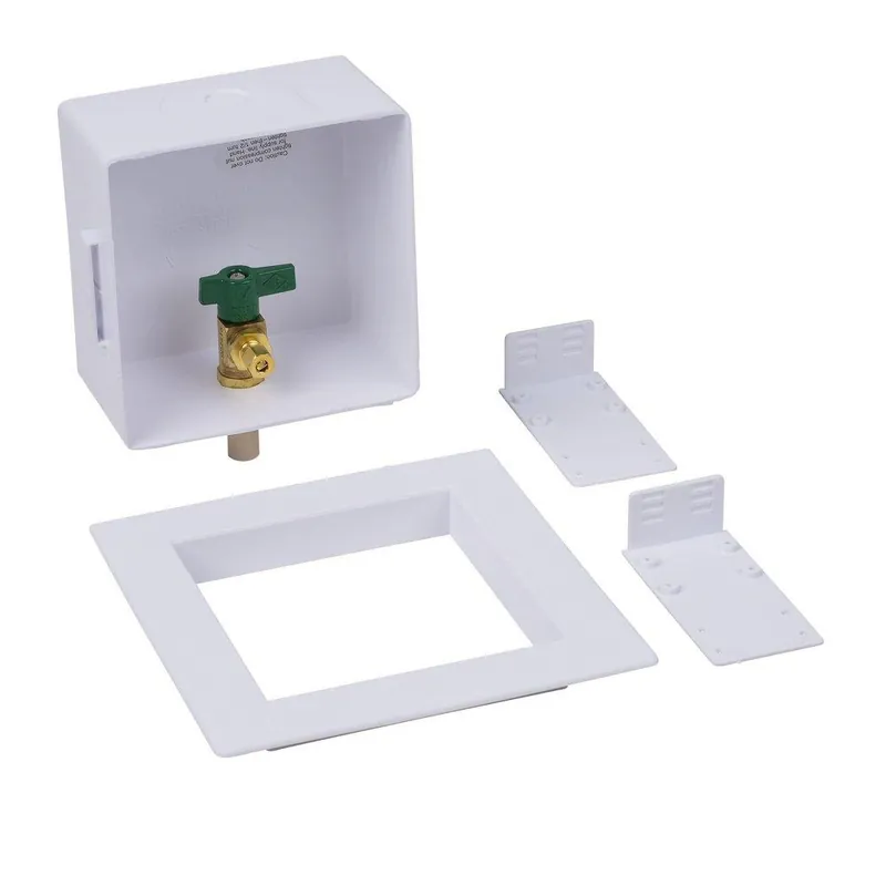 Oatey 39155 Quarter-Turn CPVC Connection Ice Maker Supply Box