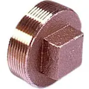 Merit Brass XNL117A-08 Solid Square Head Plug 125 lb 1/2 in