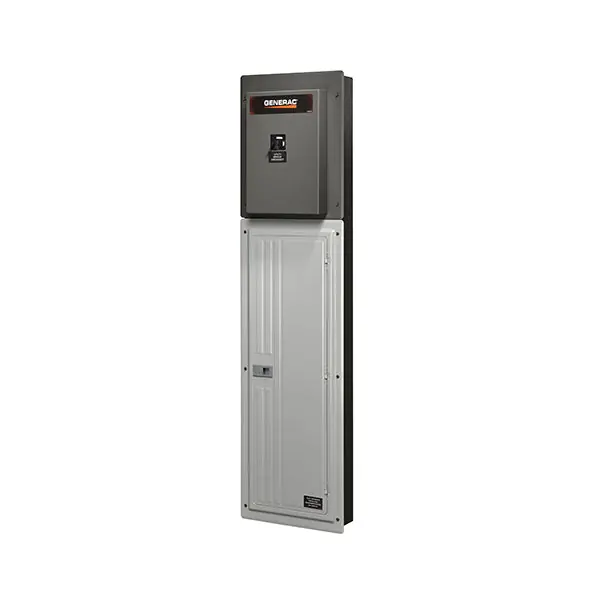 Generac RXG42SHA1 Whole House Transfer Switch and Load Center With 16-Circuit Load Center and Power Management, 120/240 V, 200 A, 48000 W