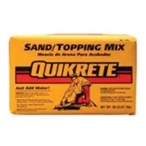 Quikrete 1103-80 Sand/Topping Mix 80 lb Bag