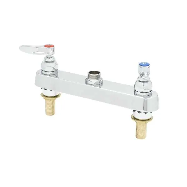 T&S Brass B-1120-XS-LN Workboard Faucet Deck Mount 8-Inch Centers Replacement MPN