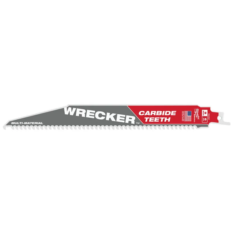 Milwaukee 48-00-5342 Wrecker 6TPI Sawzall Blade 3PK