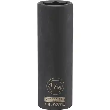 DeWalt DWMT73937OSP 1/2 In Drive Silver Impact Socket