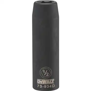 DeWalt DWMT73934OSP 1/2 In Drive Silver Impact Socket