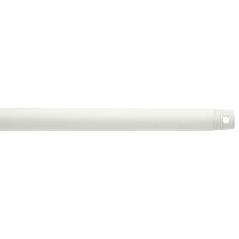 Kichler Lighting 360000WH 12 in. Downrod for Ceiling Fan in White