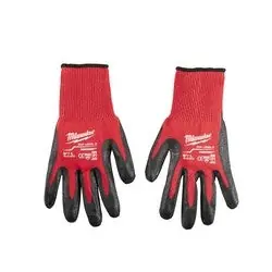 Milwaukee 48228932B 12 Pk Cut 3 Dipped Gloves - L