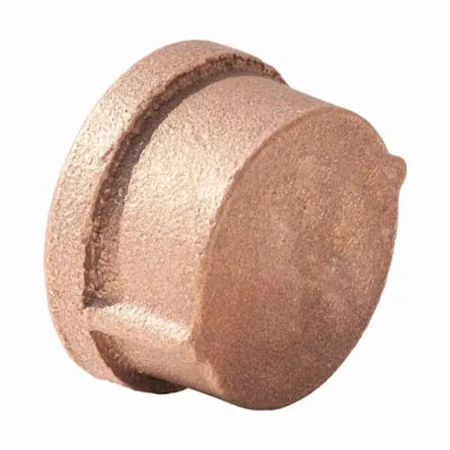 Merit Brass XNL116-08 Pipe Cap, 1/2 in Nominal, FNPT End Style, 125 lb