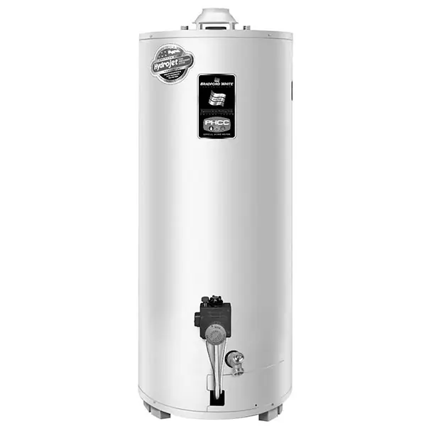 Bradford White MI50L6LN 50 Gallon Residential Atmospheric Vent Energy Saver Gas Water Heater
