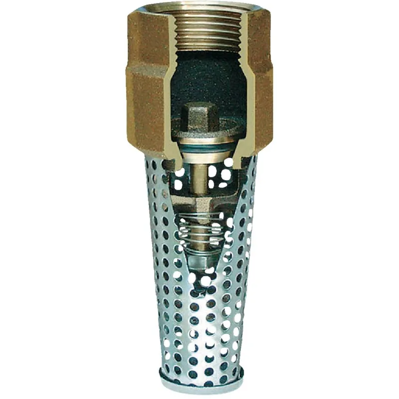 Simmons 457SB Silicon Bronze Foot Valve Lead Free