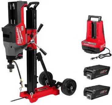 Milwaukee Mxf302-2HD MX FUEL Core Rig with Stand Kit