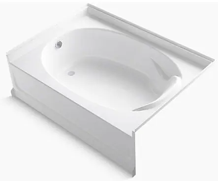 Sterling 71111110-0 Ensemble Bathtub 55 Gal 60-1/4 In L x 43-1/2 In W x 20 In H