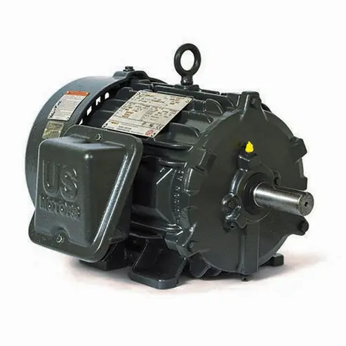 U.S. Motors CD25P1FS Corro-Duty Three Phase TEFC Horizontal - Footed Motor