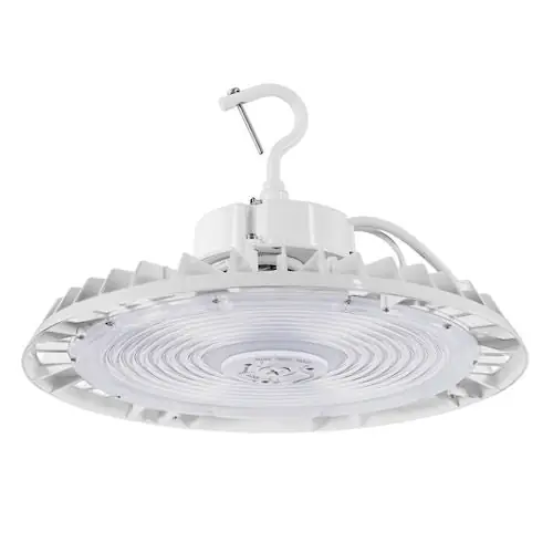 LEDVANCE UFOHIBA3A/S240UNVD8SC7/WH LED UFO High Bay 3A, Selectable Wattage 200/220/240W