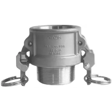 Dixon Valve & Coupling RB100EZ EZ Boss-Lock Cam & Groove Type B Coupler x Male NPT