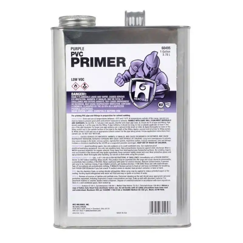 Hercules 60495 1 Gal PVC Purple Primer