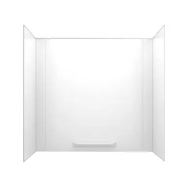 Swan GN58000.010 Tub Wall Veritek Kit 3 Panels White 30 x 60 x 58 Inch