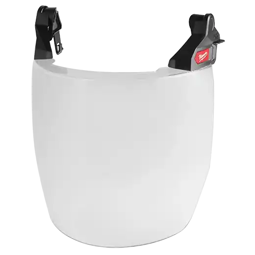 Milwaukee 48-73-1421 BOLT Full Face Shield Clear Dual Coat Lens Compatible with Safety Helmet No Brim