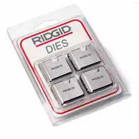 Ridgid Tools 38235 DIES 4PJ 4 NPT HS