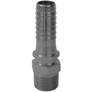 Dixon Valve & Coupling HY4 Hydraulic Hose Stem 1/2 NPTF Male Thread