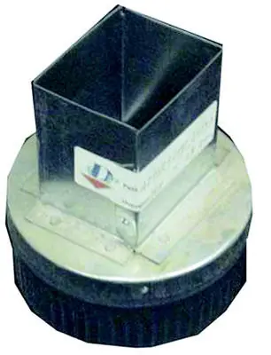 Advanced Distributor Products 76708600 Flue Adapter/Draft Increaser for SEP175 - 300, 345 (1-2); FOA100 - 250 Unit Heaters