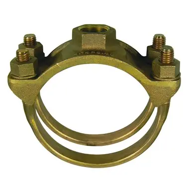 AY McDonald 3825-4X34CC Service Saddle 4 x 3/4 Inch CC 4.74-5.40 Inch OD Replacement MPN