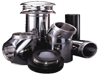 DuraVent 4GVX5 4 Double Wall B Vent Power 4 x 5 in Inside Diameter