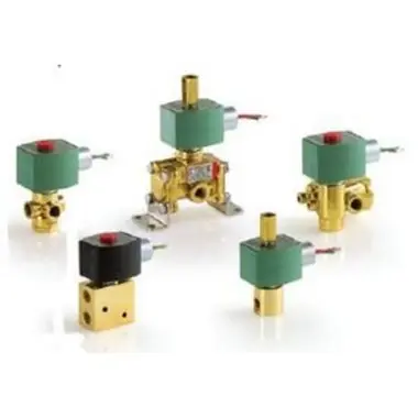 ASCO 8320G089 Solenoid Valve 8320 Brass 1/4 NPT 3 Way Normally Closed 120AC Nitrile Rubber