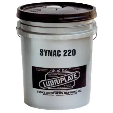Lubriplate L0937-060 Synac Synthetic Air Compressor Fluid 5 Gal Pail