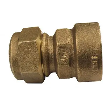 AY McDonald 74754Q-341 Adapter Lead Free Brass 3/4 x 1 Inch Q CTS x FPT 5182-008